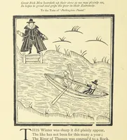 An illustration from A Century of Ballads ... Edited, and illustrated in facsimile of the originals, by J. Ashton (1887)
