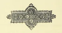 An illustration from A Century of Ballads ... Edited, and illustrated in facsimile of the originals, by J. Ashton (1887)