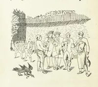 An illustration from The Fleet: its river, prison, and marriages ... Illustrated, etc (1888)