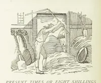 An illustration from Modern Street Ballads. With ... illustrations (1888)