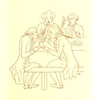 An illustration from Old Times: a picture of social life at the end of the eighteenth century ... With ... illustrations. L.P (1885)
