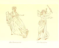 An illustration from Old Times: a picture of social life at the end of the eighteenth century ... With ... illustrations. L.P (1885)