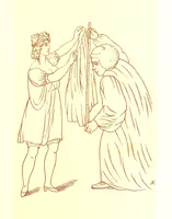 An illustration from Old Times: a picture of social life at the end of the eighteenth century ... With ... illustrations. L.P (1885)