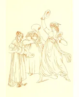 An illustration from Old Times: a picture of social life at the end of the eighteenth century ... With ... illustrations. L.P (1885)