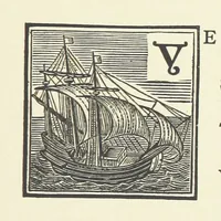 An illustration from Real Sailor-Songs. Collected and edited by J. Ashton. Two hundred illustrations. [Reproductions of broadsheets (1891)