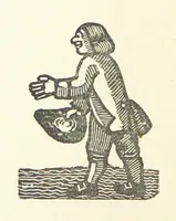 An illustration from Real Sailor-Songs. Collected and edited by J. Ashton. Two hundred illustrations. [Reproductions of broadsheets (1891)