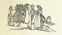 An illustration from Real Sailor-Songs. Collected and edited by J. Ashton. Two hundred illustrations. [Reproductions of broadsheets (1891)