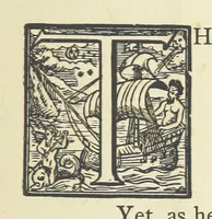 An illustration from Real Sailor-Songs. Collected and edited by J. Ashton. Two hundred illustrations. [Reproductions of broadsheets (1891)