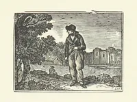 An illustration from Real Sailor-Songs. Collected and edited by J. Ashton. Two hundred illustrations. [Reproductions of broadsheets (1891)