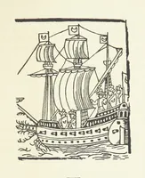 An illustration from Real Sailor-Songs. Collected and edited by J. Ashton. Two hundred illustrations. [Reproductions of broadsheets (1891)