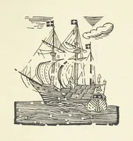 An illustration from Real Sailor-Songs. Collected and edited by J. Ashton. Two hundred illustrations. [Reproductions of broadsheets (1891)