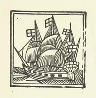 An illustration from Real Sailor-Songs. Collected and edited by J. Ashton. Two hundred illustrations. [Reproductions of broadsheets (1891)
