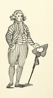 An illustration from Real Sailor-Songs. Collected and edited by J. Ashton. Two hundred illustrations. [Reproductions of broadsheets (1891)