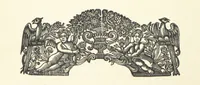 An illustration from Real Sailor-Songs. Collected and edited by J. Ashton. Two hundred illustrations. [Reproductions of broadsheets (1891)
