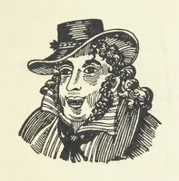 An illustration from Real Sailor-Songs. Collected and edited by J. Ashton. Two hundred illustrations. [Reproductions of broadsheets (1891)