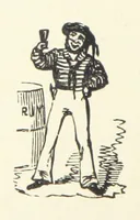 An illustration from Real Sailor-Songs. Collected and edited by J. Ashton. Two hundred illustrations. [Reproductions of broadsheets (1891)