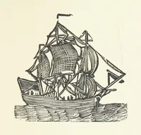 An illustration from Real Sailor-Songs. Collected and edited by J. Ashton. Two hundred illustrations. [Reproductions of broadsheets (1891)