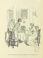 An illustration from Mansfield Park: a novel (1897)
