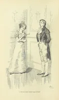 An illustration from Mansfield Park: a novel (1897)