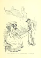An illustration from Mansfield Park, etc (1898)