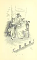An illustration from Mansfield Park, etc (1898)