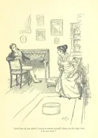 An illustration from Mansfield Park, etc (1898)