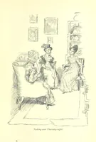 An illustration from Mansfield Park, etc (1898)
