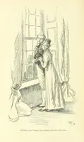 An illustration from Mansfield Park, etc (1898)