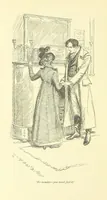 An illustration from Mansfield Park, etc (1898)