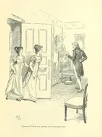 An illustration from Northanger Abbey and Persuasion ... With illustrations by Hugh Thomson and an introduction by Austin Dobson (1897)