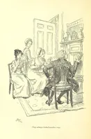 An illustration from Northanger Abbey and Persuasion ... With illustrations by Hugh Thomson and an introduction by Austin Dobson (1897)