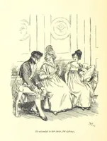 An illustration from Northanger Abbey and Persuasion ... With illustrations by Hugh Thomson and an introduction by Austin Dobson (1897)