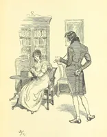 An illustration from Northanger Abbey and Persuasion ... With illustrations by Hugh Thomson and an introduction by Austin Dobson (1897)