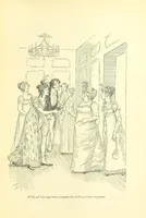 An illustration from Northanger Abbey and Persuasion ... With illustrations by Hugh Thomson and an introduction by Austin Dobson (1897)