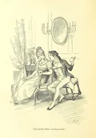 An illustration from Northanger Abbey and Persuasion ... With illustrations by Hugh Thomson and an introduction by Austin Dobson (1897)