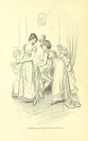 An illustration from Northanger Abbey and Persuasion ... With illustrations by Hugh Thomson and an introduction by Austin Dobson (1897)