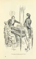 An illustration from Pride and prejudice (1895)