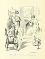 An illustration from Pride and prejudice (1895)
