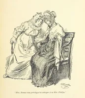 An illustration from Pride and prejudice (1895)