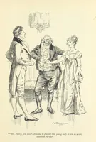 An illustration from Pride and prejudice (1895)