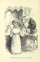 An illustration from Pride and prejudice (1895)