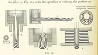 An illustration from An Introduction to the Study of Metallurgy, etc (1891)