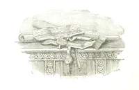 An illustration from The History of Roche Abbey (Yorkshire), from its foundation to its dissolution. L.P (1870)