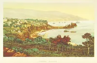 An illustration from The Cruise round the World of the Flying Squadron 1869-1870, under the command of Rear Admiral G. T. Phipps-Hornby. (Compiled by J. B., with the assistance of Henry Cavendish.) [With plates and a map (1871)