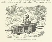 Picture 9 of 33 from Vikram and Vampire; or, Tales of Hindu devilry. Adapted by Captain Sir Richard F. Burton [from the Baitāl-Pachīsī] ... Edited by his wife, Isabel Burton ... With thirty-three illustrations by Ernest Griset (1893), leaf 127