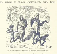 Picture 11 of 33 from Vikram and Vampire; or, Tales of Hindu devilry. Adapted by Captain Sir Richard F. Burton [from the Baitāl-Pachīsī] ... Edited by his wife, Isabel Burton ... With thirty-three illustrations by Ernest Griset (1893), leaf 148