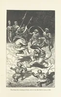 An illustration from Vikram and Vampire; or, Tales of Hindu devilry. Adapted by Captain Sir Richard F. Burton [from the Baitāl-Pachīsī] ... Edited by his wife, Isabel Burton ... With thirty-three illustrations by Ernest Griset (1893)