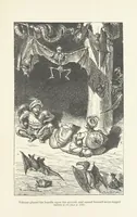 An illustration from Vikram and Vampire; or, Tales of Hindu devilry. Adapted by Captain Sir Richard F. Burton [from the Baitāl-Pachīsī] ... Edited by his wife, Isabel Burton ... With thirty-three illustrations by Ernest Griset (1893)
