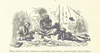 An illustration from Vikram and Vampire; or, Tales of Hindu devilry. Adapted by Captain Sir Richard F. Burton [from the Baitāl-Pachīsī] ... Edited by his wife, Isabel Burton ... With thirty-three illustrations by Ernest Griset (1893)