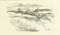 An illustration from Vikram and Vampire; or, Tales of Hindu devilry. Adapted by Captain Sir Richard F. Burton [from the Baitāl-Pachīsī] ... Edited by his wife, Isabel Burton ... With thirty-three illustrations by Ernest Griset (1893)